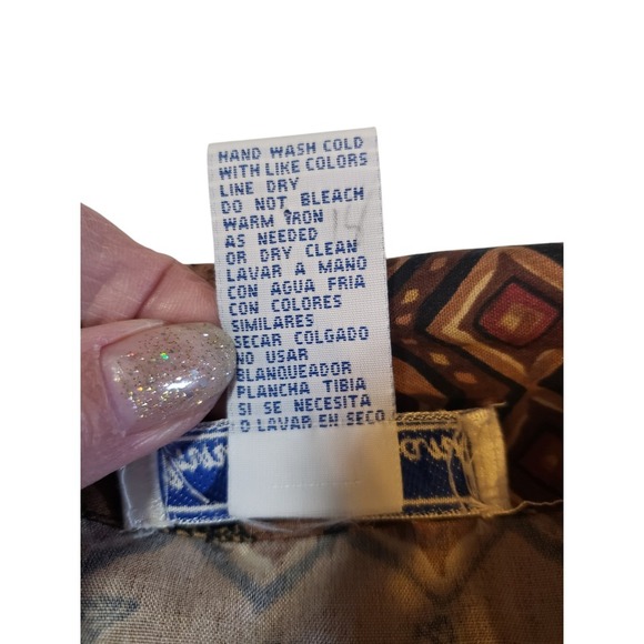 Anna and Frank Women Shirt Leopard Print Button Up Collared 100% Silk Blouse Top - Picture 9 of 10